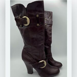 Women's Brown Leather Boots